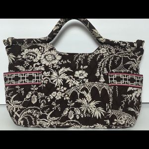 Vera Bradley Imperial Toile Satchel NWOT Rare🎉